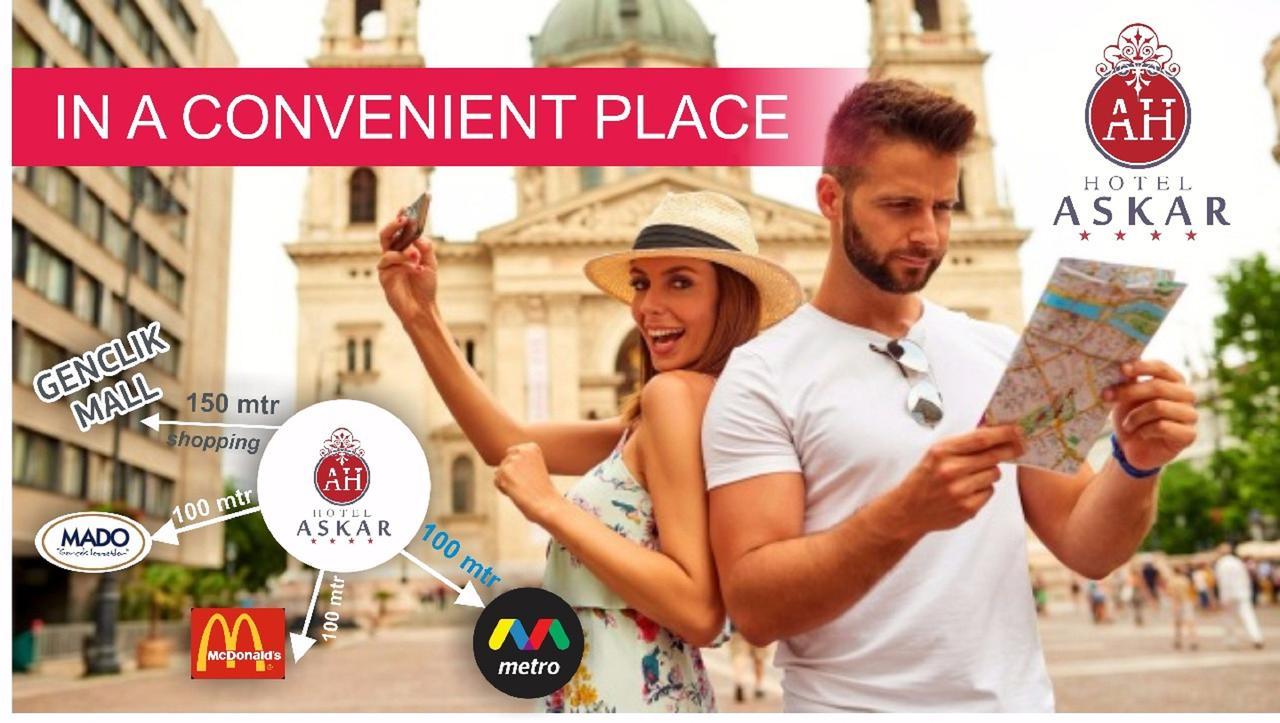 Askar Hotel Баку Екстер'єр фото